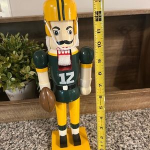 Green Bay packets nutcracker - neat!